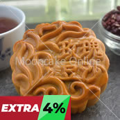 玫瑰豆沙 Red Bean Paste Mooncake [16 pieces]