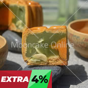 单黄翡翠 Pandan Lotus Paste Mooncake with 1 Yolk [16 pieces]