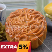 榴莲飄香 Durian Lotus Paste Mooncake with 1 Yolk [24 pieces]