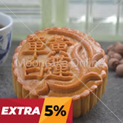 单白莲蓉 White Lotus Paste Mooncake with 1 Yolk [24 pieces]