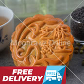 芝麻绿豆 Sesame and Mungbean Paste Mooncake [2 BOXES] [FREE DELIVERY]