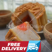 椰林邀月 Coconut Paste Mooncake with 1 Yolk [8pieces] [FREE DELIVERY]