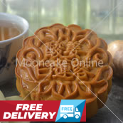 金沙姜莲 Ginger White Lotus Paste Mooncake [8 pieces] [FREE Delivery]